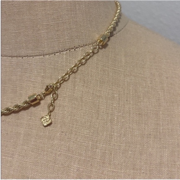 NWOT Kendra Scott Isabelle Necklace Kendra Scott Chain Necklace Gold - Picture 5 of 9